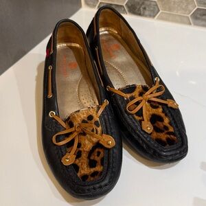 Marc Joseph Cheetah 🐆 & Black Leather Moccasins